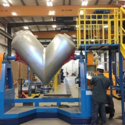 Pengeluar Pengadun Serbuk Kering V Blender